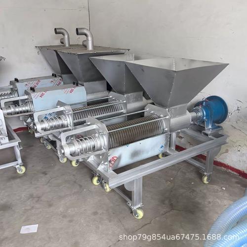 不銹鋼人工上料畜禽糞便固液分離機 高效處理豬糞、牛糞、雞糞、鴨糞的脫水利器